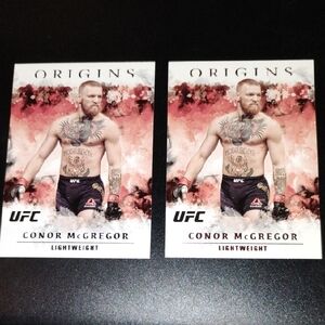 UFC Origins Conor McGregor Trading Cards